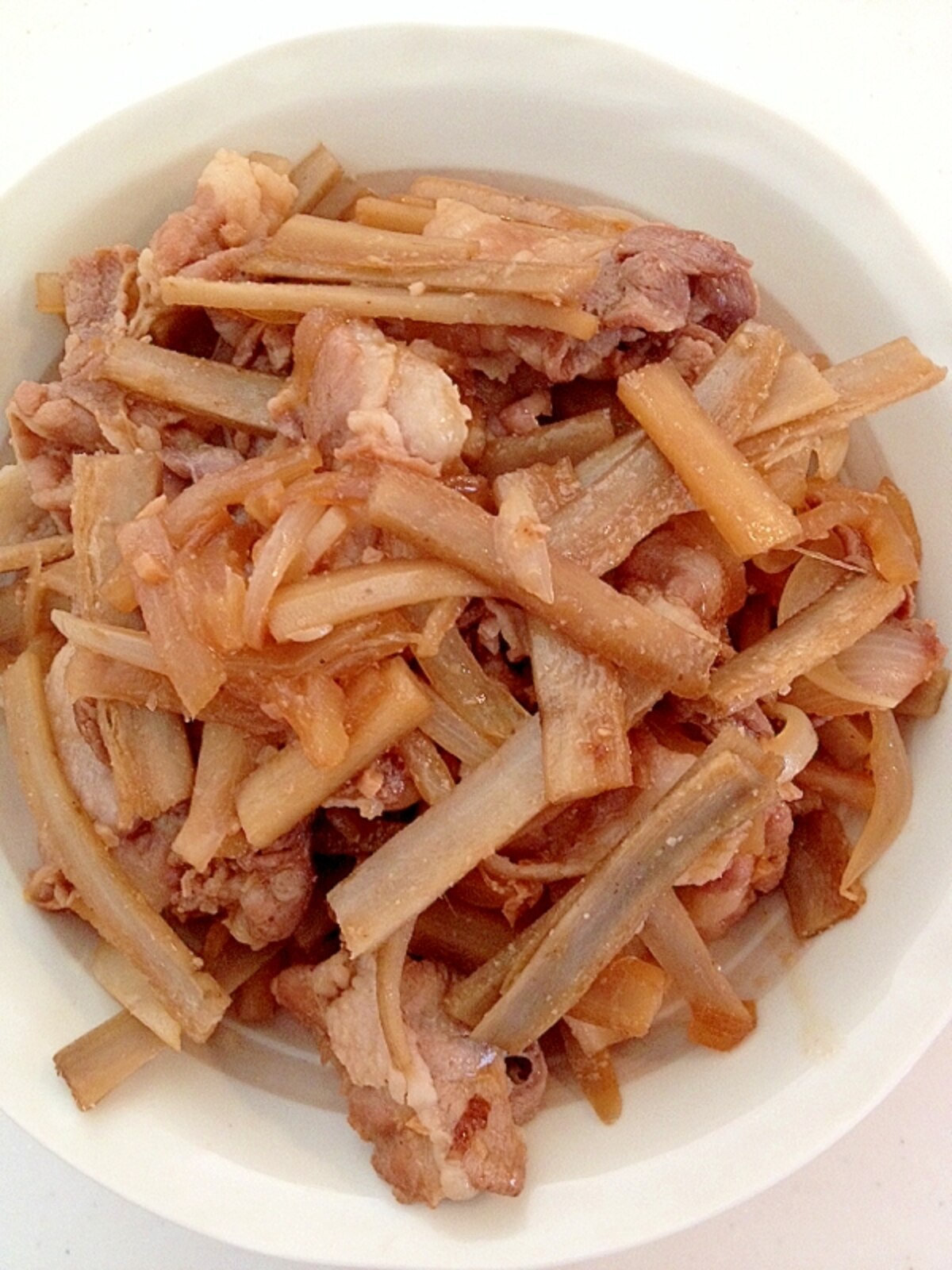 ゴボウと玉ねぎ入りの豚の生姜焼き レシピ 作り方 By みゅうしろ 楽天レシピ ゴボウと玉ねぎ入りの豚の生姜焼き レシピ 作り方 By みゅうしろ 楽天レシピ